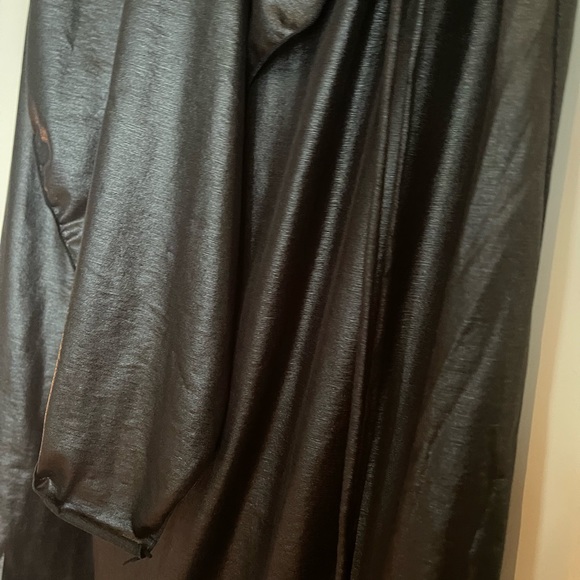 Boo Radley boho leather look dress/ties to adjust the look/style of dress S14 - Picture 12 of 14